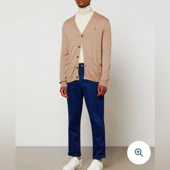 NWT Polo Ralph Lauren Merino Wool Cardigan
Logo on chest men camel size 2XL - Picture 3 of 10